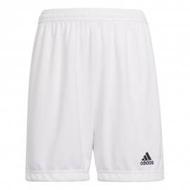 ADIDAS Pantaloncini Calcio Entrada 22 Bianco Nero Bambino