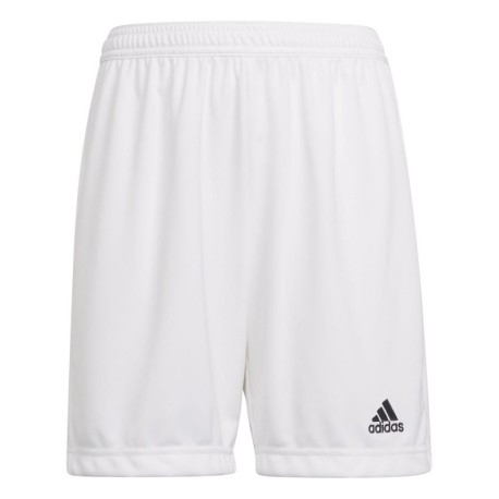 ADIDAS Pantaloncini Calcio Entrada 22 Bianco Nero Bambino