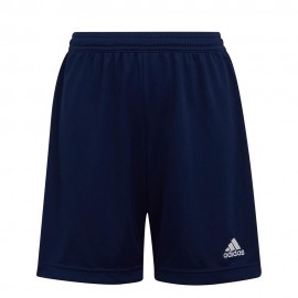 ADIDAS Pantaloncini Calcio Entrada 22 Blu Bianco Bambino