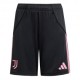 ADIDAS Pantaloncini Calcio Juve Home 25 26 Nero Bambino