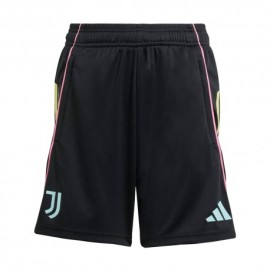 ADIDAS Pantaloncini Calcio Juve Nero Giallo Bambino