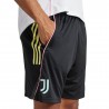 ADIDAS Pantaloncini Calcio Juve Tr Nero Giallo Uomo