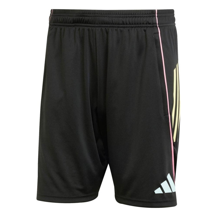 ADIDAS Pantaloncini Calcio Juve Tr Nero Giallo Uomo