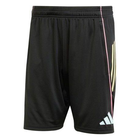 ADIDAS Pantaloncini Calcio Juve Tr Nero Giallo Uomo