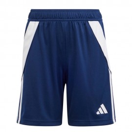 ADIDAS Pantaloncini Calcio Tiro 24 Blu Bianco Bambino