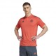 ADIDAS Polo Calcio Bayern Rosso Uomo