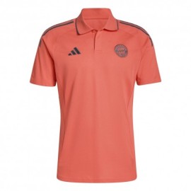 ADIDAS Polo Calcio Bayern Rosso Uomo