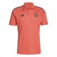 ADIDAS Polo Calcio Bayern Rosso Uomo