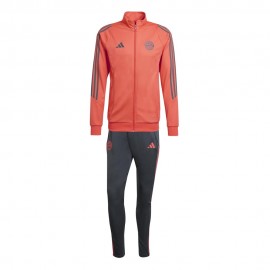 ADIDAS Tuta Calcio Bayern Rosso Nero Uomo
