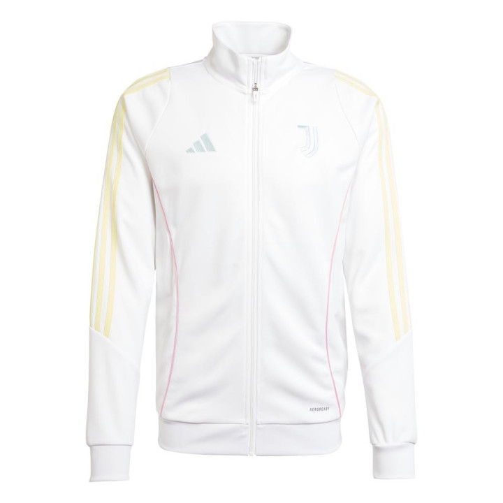 ADIDAS Tuta Calcio Juve Poly Training Bianco Nero Uomo