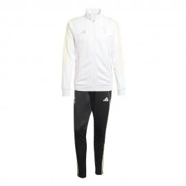 ADIDAS Tuta Calcio Juve Poly Training Bianco Nero Uomo