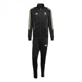 ADIDAS Tuta Calcio Juve Poly Training Nero Nero Uomo