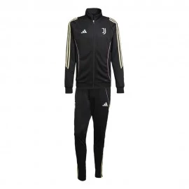 ADIDAS Tuta Calcio Juve Poly Training Nero Nero Uomo