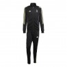 ADIDAS Tuta Calcio Juve Poly Training Nero Nero Uomo