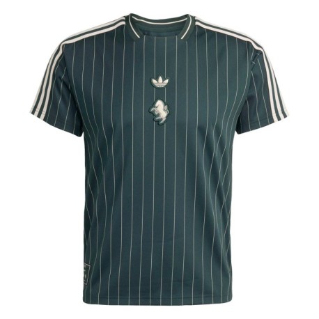 ADIDAS Originals Maglia Maniche Corte Juve Gessato Icon Culture Antracite Uomo