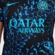 Nike Maglia Maniche Corte Inter Academy Pro Pre Match Blu Nero Bambino
