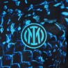 Nike Maglia Maniche Corte Inter Academy Pro Pre Match Blu Nero Bambino