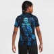 Nike Maglia Maniche Corte Inter Academy Pro Pre Match Blu Nero Bambino