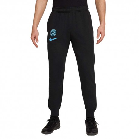 Nike Pantaloni Allenamento Calcio Inter Express Nero Azzurro Uomo
