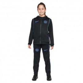 Nike Tuta Calcio Inter Express Nero Azzurro Bambino