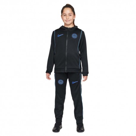 Nike Tuta Calcio Inter Express Nero Azzurro Bambino