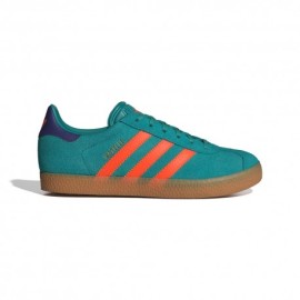 ADIDAS Originals Gazelle Gs Verde Arancio Viola - Sneakers Bambino