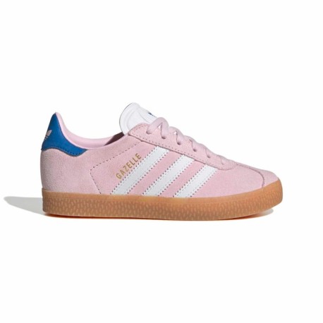 ADIDAS Originals Gazelle Ps Rosa Bianco Blu - Sneakers Bambina