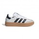 ADIDAS Originals Samba Xlg Lea Gs Bianco Nero - Sneakers Bambino