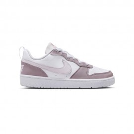 Nike Court Borough Low Gs Bianco Viola - Sneakers Bambina