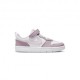 Nike Court Borough Low Ps Bianco Viola - Sneakers Bambina