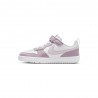 Nike Court Borough Low Ps Bianco Viola - Sneakers Bambina