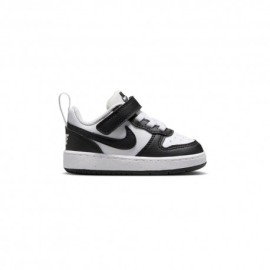 Nike Court Borough Low Recraft Td Bianco Nero - Sneakers Bambino