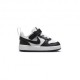 Nike Court Borough Low Recraft Td Bianco Nero - Sneakers Bambino