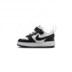 Nike Court Borough Low Recraft Td Bianco Nero - Sneakers Bambino