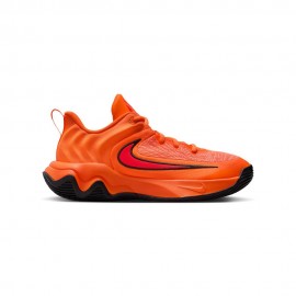Nike Giannis Immortality 4 Gs Arancio Rosso Nero - Scarpe Ginnastica Bambino