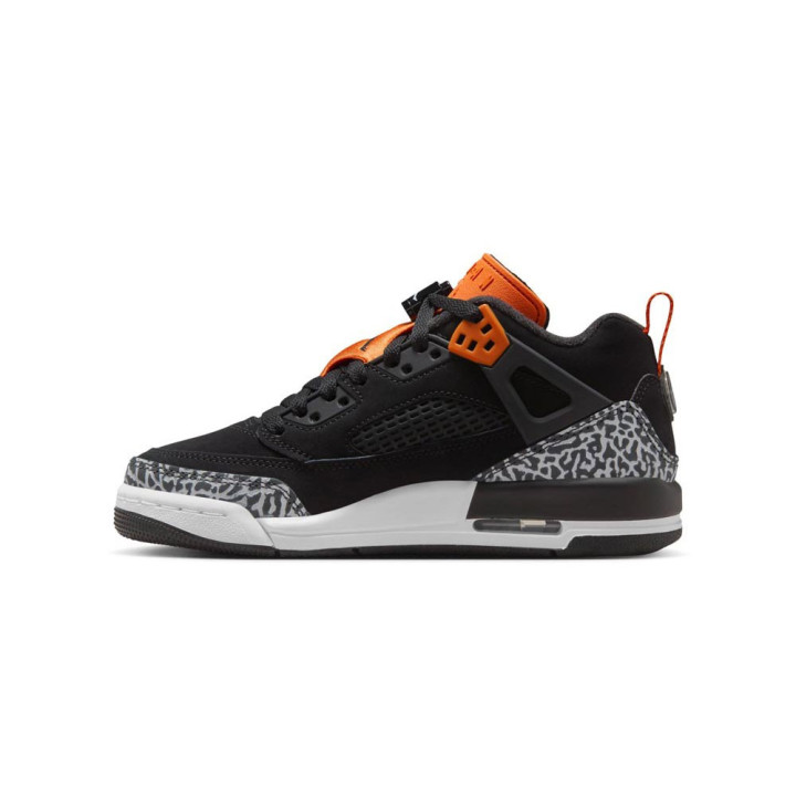 Nike Jordan Spizike Low Nero Arancio - Sneakers Bambino