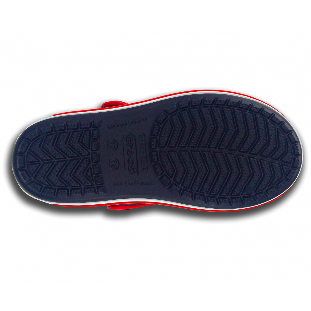 Crocs Sandali Mare Crocband Blu Rosso Bambino - Acquista online su Sportland