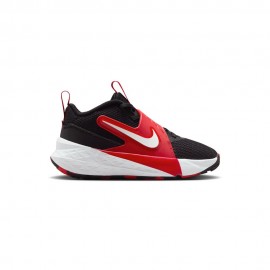 Nike Team Hustle D Ps Nero Rosso Bianco - Scarpe Ginnastica Bambino