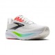 Brooks Ghost 17 Bianco Rosa - Scarpe Running Uomo
