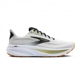 Brooks Ghost 17 Bianco Nero - Scarpe Running Uomo