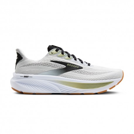 Brooks Ghost 17 Bianco Nero - Scarpe Running Uomo