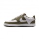 Nike Court Vision Low Next Nature Bianco Verde Oliv - Sneakers Uomo
