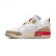 Nike Jordan Spizike Low Bianco Rosso Beige - Sneakers Uomo