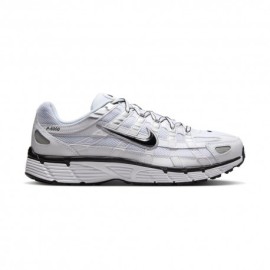 Nike Pegasus P-6000 Bianco Argento - Sneakers Uomo