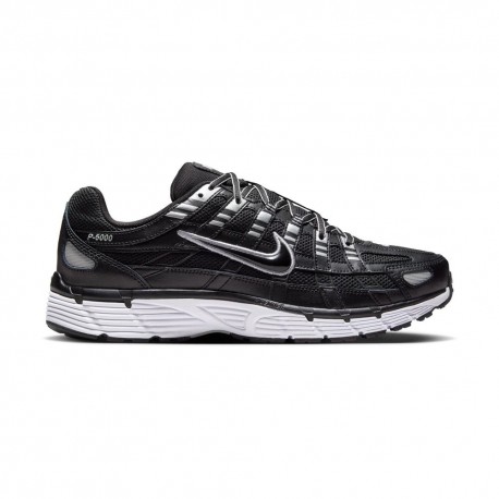 Nike Pegasus P-6000 Nero Argento - Sneakers Uomo