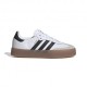 ADIDAS Originals Samba E Bianco Nero - Sneakers Donna