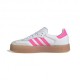 ADIDAS Originals Samba Lea Bianco Rosa - Sneakers Donna