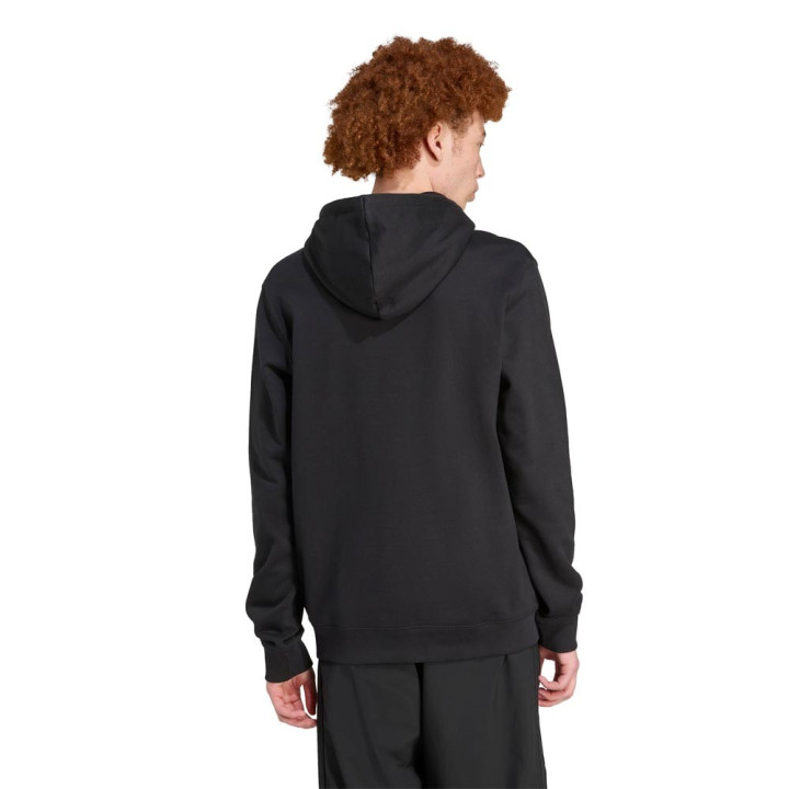 ADIDAS Originals Trefoil Felpa Con Cappuccio Nero Uomo