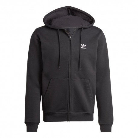 ADIDAS Originals Ess Hd Felpa Con Cerniera Nero Uomo