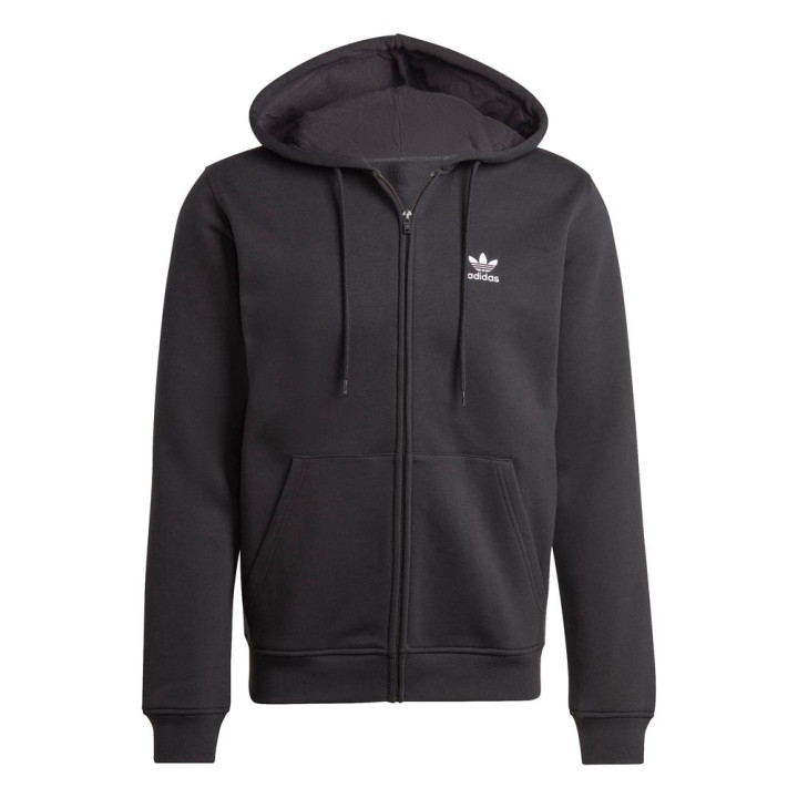 ADIDAS Originals Ess Hd Felpa Con Cerniera Nero Uomo